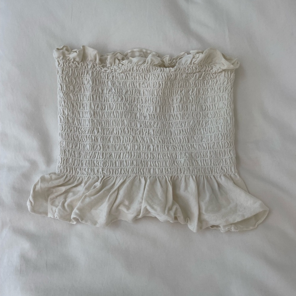 Urban Outfitters Smocked Tube Top, XS